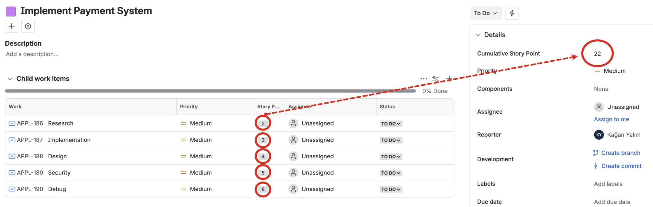 Sum-up Jira Custom Field