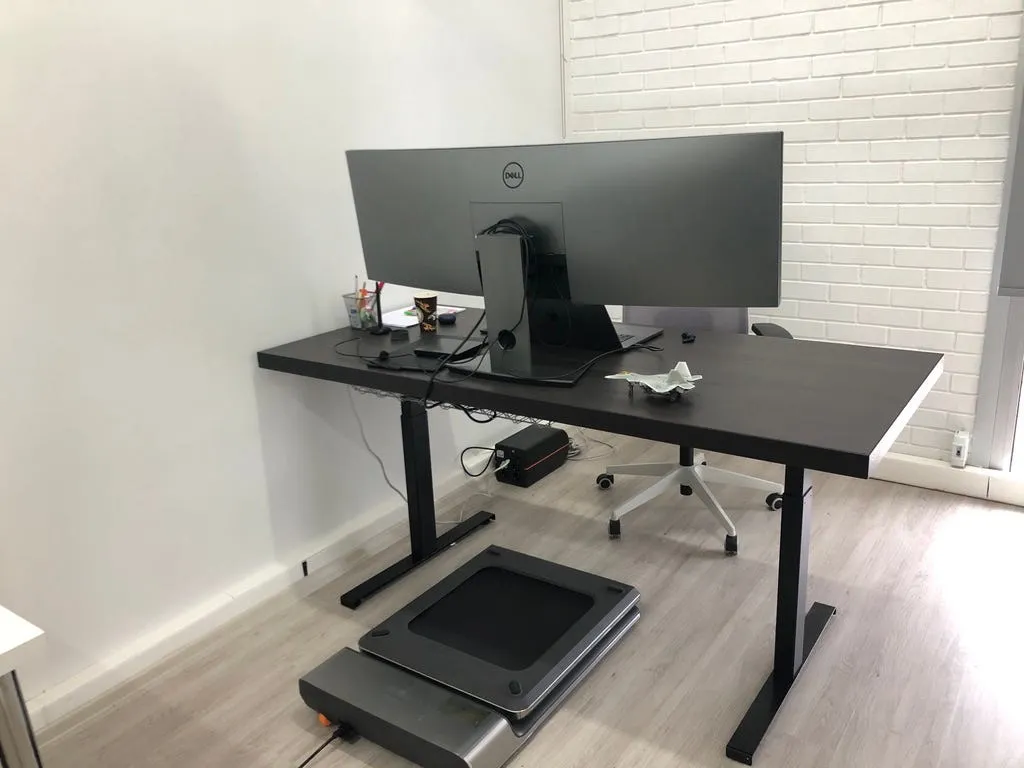 Treadmill Desk in Sitting Position